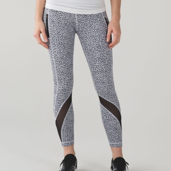 Lululemon Inspire Ankle Tight II Miss Mosaic White - Picture 1 of 16